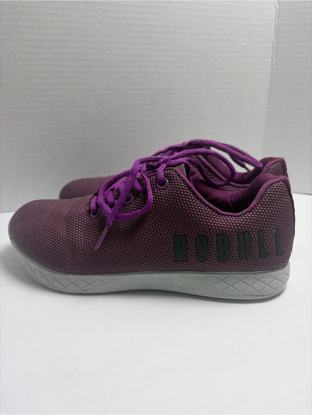 NOBULL Women’s Purple SuperFabric Low Top Cross Training Shoes 7